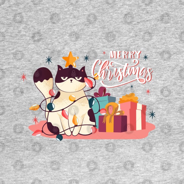 Merry Christmas Cat by MajorCompany